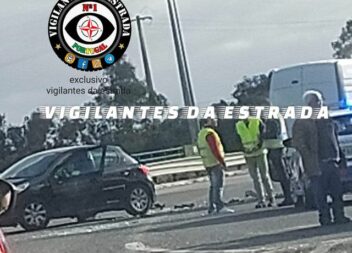 Colisão em Castelo Branco provoca dois feridos