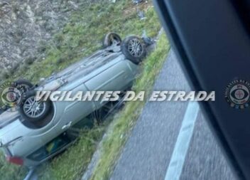 Despiste no IC8 provoca dois feridos