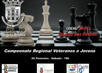 Desportivo de Castelo Branco acolhe Campeonato Regional de Xadrez