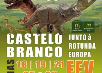Dinossauros chegam a Castelo Branco