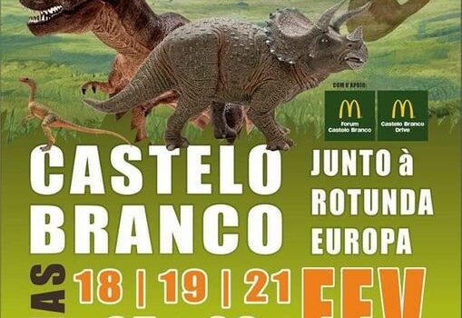 Dinossauros chegam a Castelo Branco