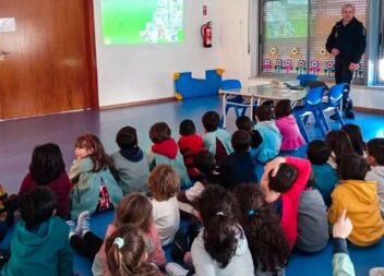 Escola Segura da GNR visita crianças do Jardim de Infância da Sertã