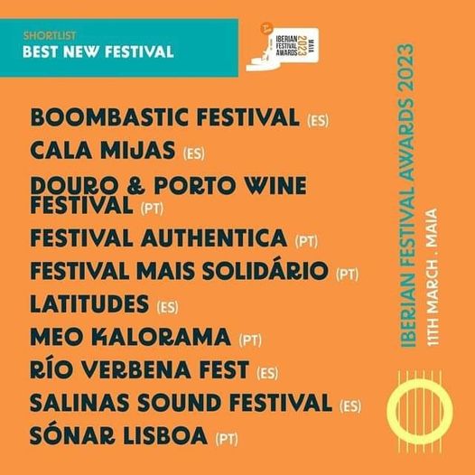 Festival Mais Solidário nomeado para prémio na categoria Best New Festival