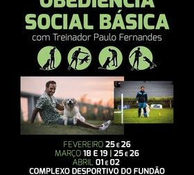 Fundão recebe Curso de Obediência Canina