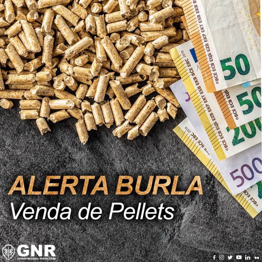 GNR alerta para burlas com venda de Pellets