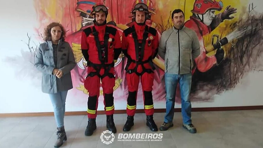 Junta de Freguesia de Caria oferece equipamento aos Bombeiros