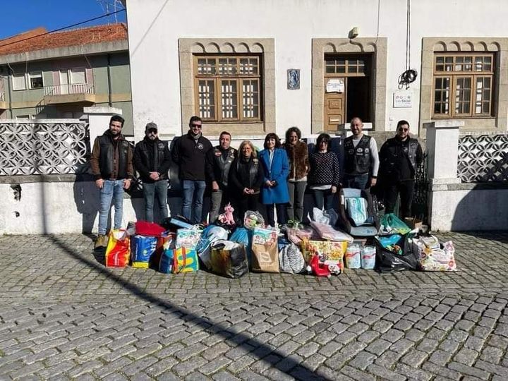 O Moto Clube Os Trinca Cereja, entregou, no dia 2 de fevereiro