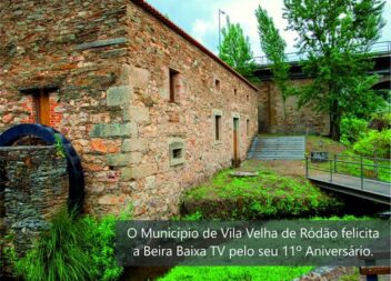 O Município de Vila Velha de Ródão, felicita a Beira Baixa TV pelo seu 11º Anive