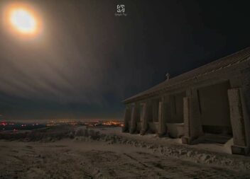 O anoitecer no ponto mais alto do País.