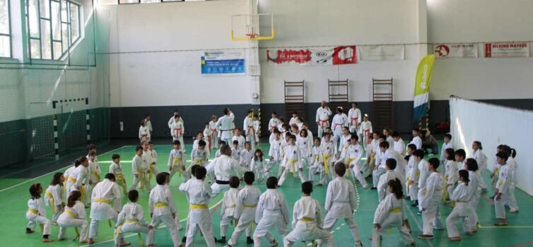 Oleiros foi sede da zona centro do Karaté Shokotan com 250 atletas