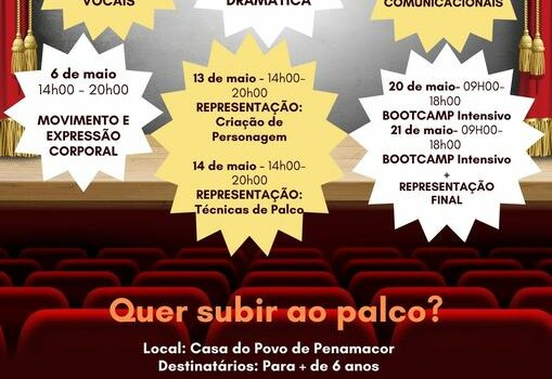 Penamacor Inclusivo realiza workshops de Teatro e Expressão Dramática gratuitos