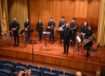 Recital de Estreia pelo Esemble de Saxofones da ESART