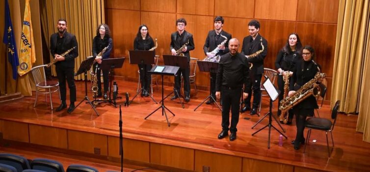 Recital de Estreia pelo Esemble de Saxofones da ESART