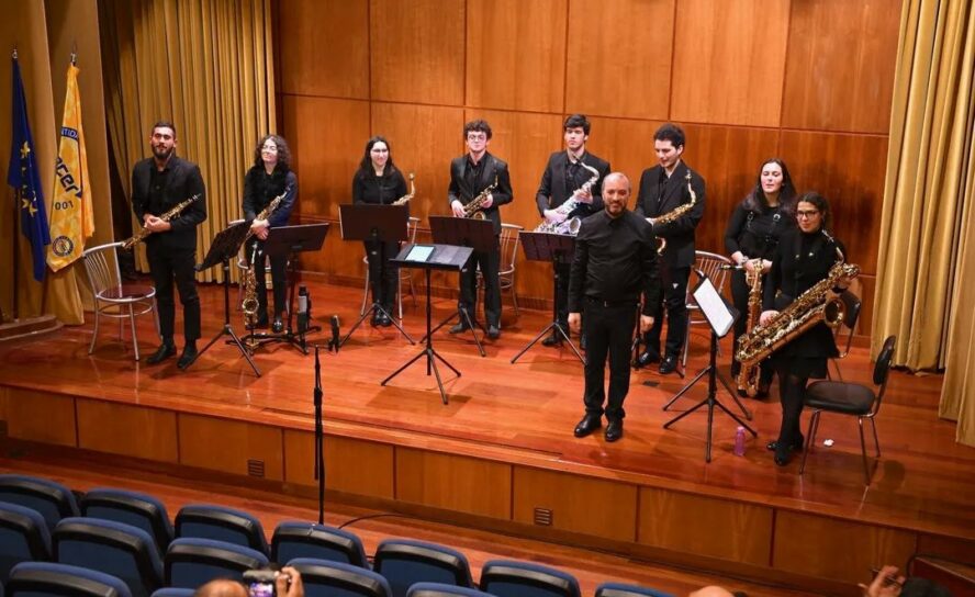 Recital de Estreia pelo Esemble de Saxofones da ESART