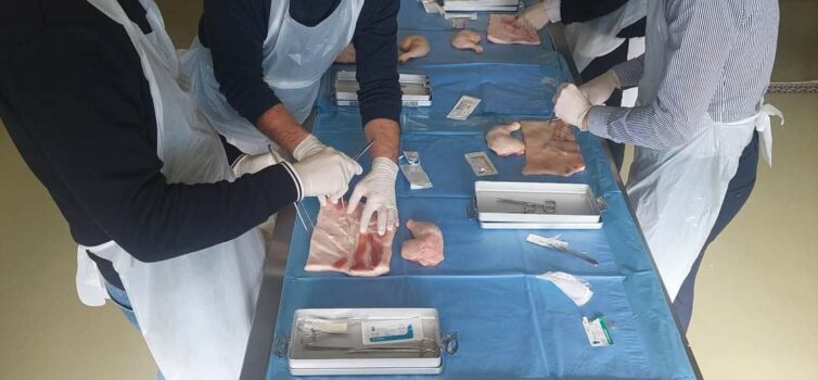 UBI acolhe Curso de Suturas e Pequena Cirurgia