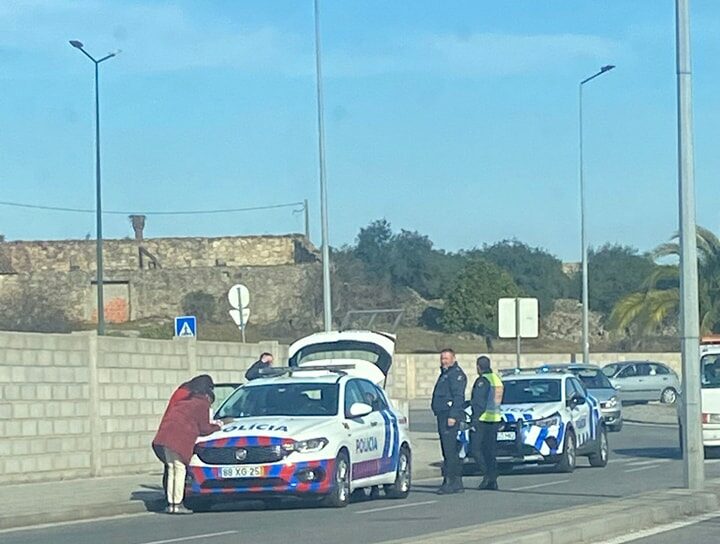 Um ferido leve em colisão em Castelo Branco
