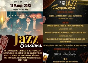 JAZZ SESSIONS - Quinta da Dança a 18 de Março