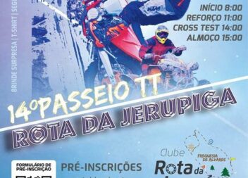 Clube Rota da Jerupiga realiza 14o Passeio TT em Alvares