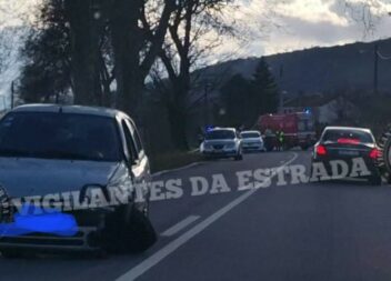 Despiste na EN18 provoca um ferido