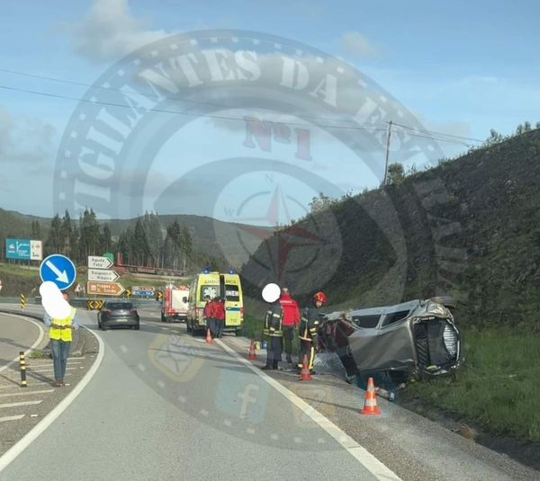 Despiste no IC8 provoca um ferido grave