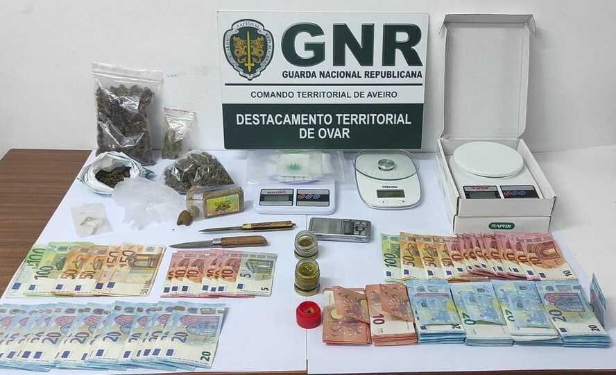 Detidos por tráfico de droga em Covilhã e Ovar