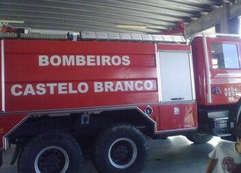 Incêndio deflagra em habitação em Castelo Branco