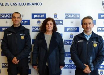 PSP de Castelo Branco saúda novo membro para departamento de Recursos Humanos