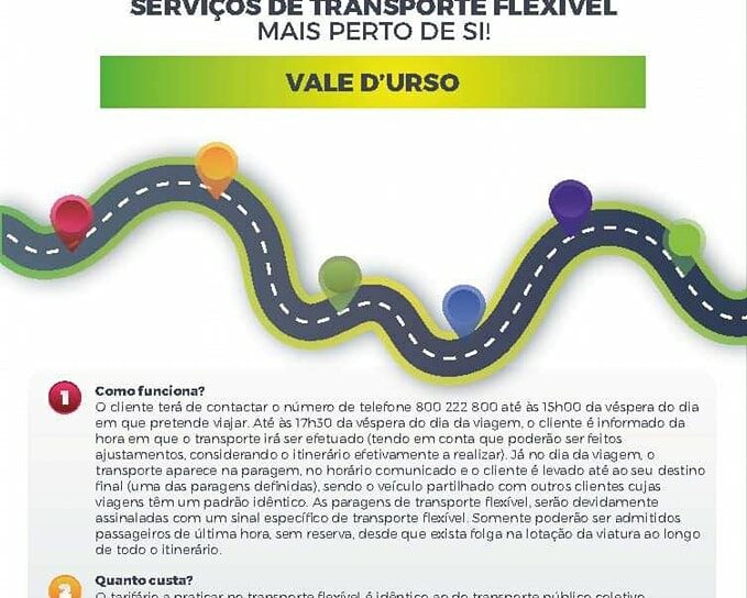 Transporte a pedido no Fundão