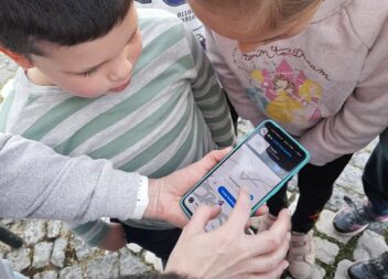 Alunos do Fundão com aulas de Programação
