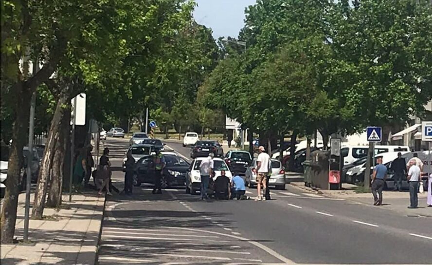 Atropelamento em Castelo Branco causa ferimentos graves em jovem