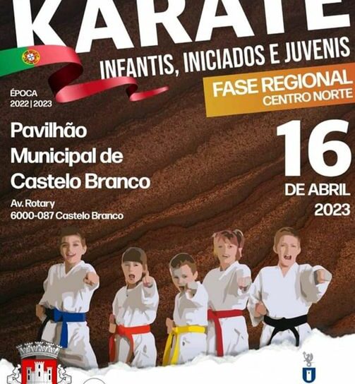 Campeonato de Karaté Centro/Norte em Castelo Branco