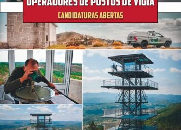 Candidaturas abertas para Operadores de Postos de Vigia