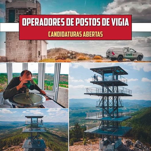 Candidaturas abertas para Operadores de Postos de Vigia