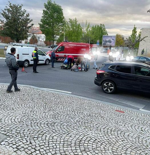 Colisão em Castelo Branco faz um ferido leve