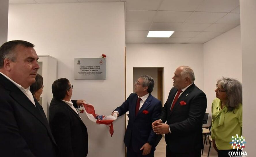 Covilhã inaugura requalificação da sede do grupo humanitário dos dadores de sang