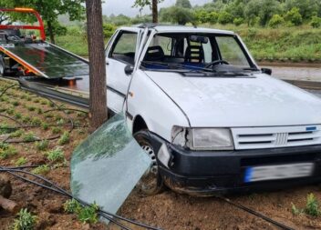 Despiste em Castelo Branco faz um ferido