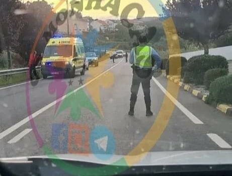 Despiste na Covilhã provocou dois feridos