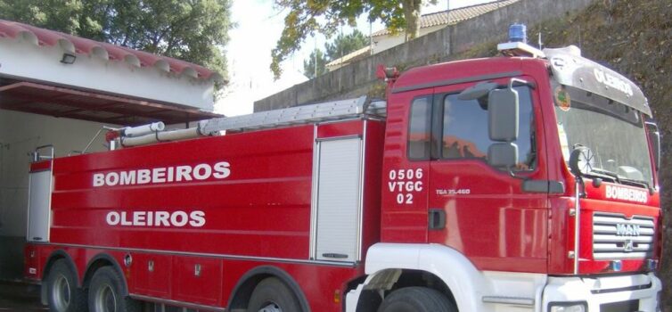 Destroçador florestal incendiou-se na localidade de Lisga