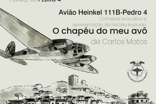 Foi há 85 anos a aterragem do avião Heinkel em Castelo Branco