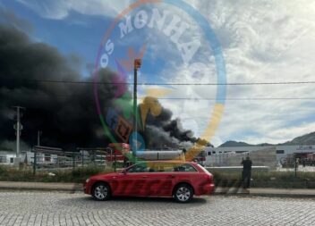 Incêndio deflagra em armazém no concelho da Guarda