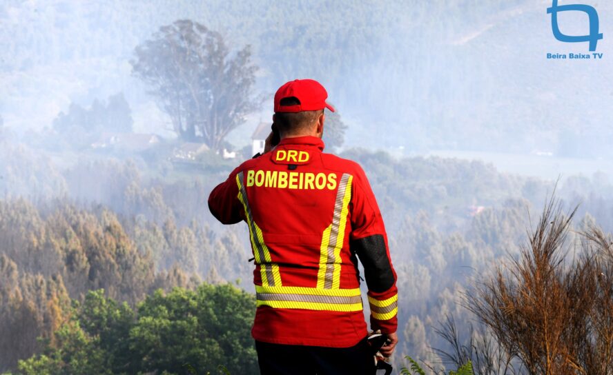 Incêndio em Unhais da Serra em conclusão