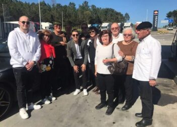 O Grupo de Cavaquinhos de Salgueiro do Campo, em viagem para Aveiro este sábado,