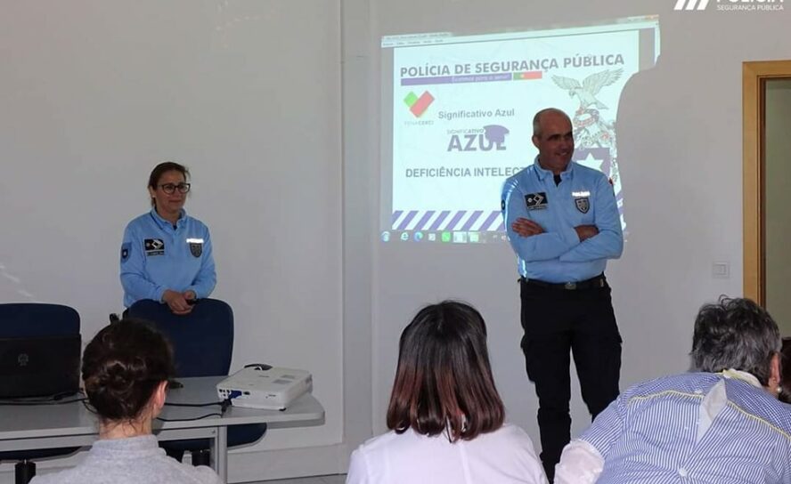 PSP de Castelo Branco realiza programa "Significativo Azul" na APPACDM