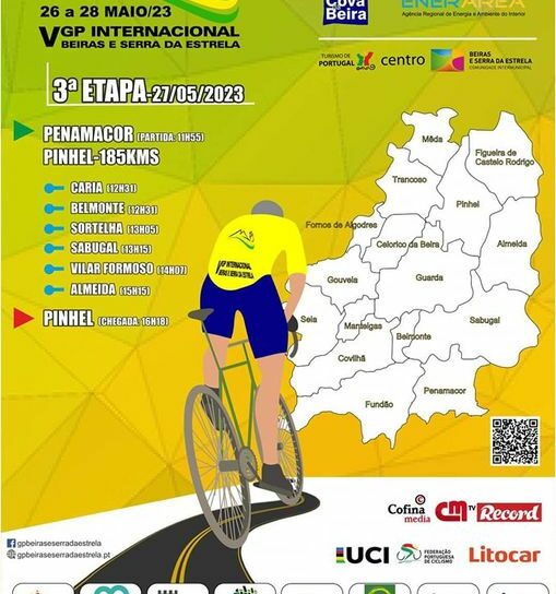 3ª etapa do V Grande Prémio Internacional Beiras e Serra da Estrela parte de Pen