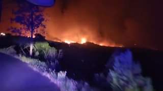 Atualização do incêndio em Cáceres