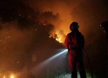 Castelo Branco e Guarda posicionam meios para combater incêndio em Espanha