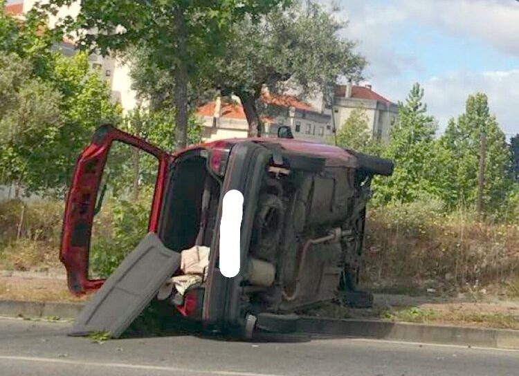 Despiste em Castelo Branco faz um ferido
