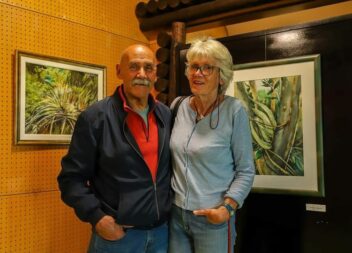 Exposição de pintura inspirada na natureza patente no CCVFloresta