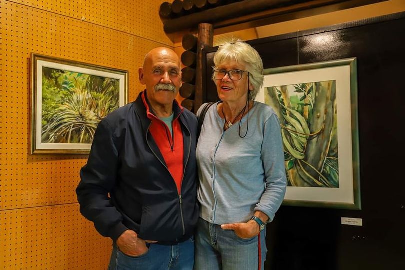 Exposição de pintura inspirada na natureza patente no CCVFloresta
