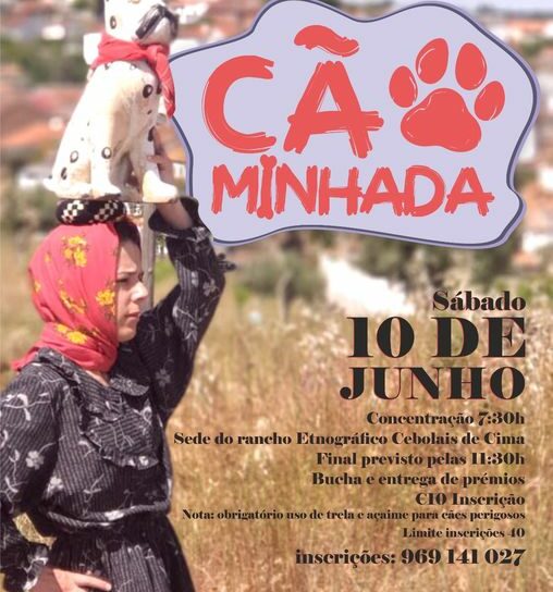 Feriado do 10 de Junho com cãominhada nos Cebolais de Cima